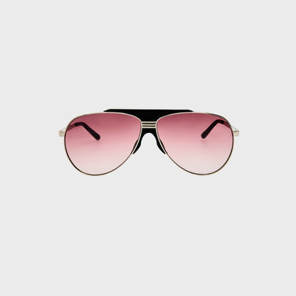 Women Kith The Attico Aviator Sunglasses - Silver