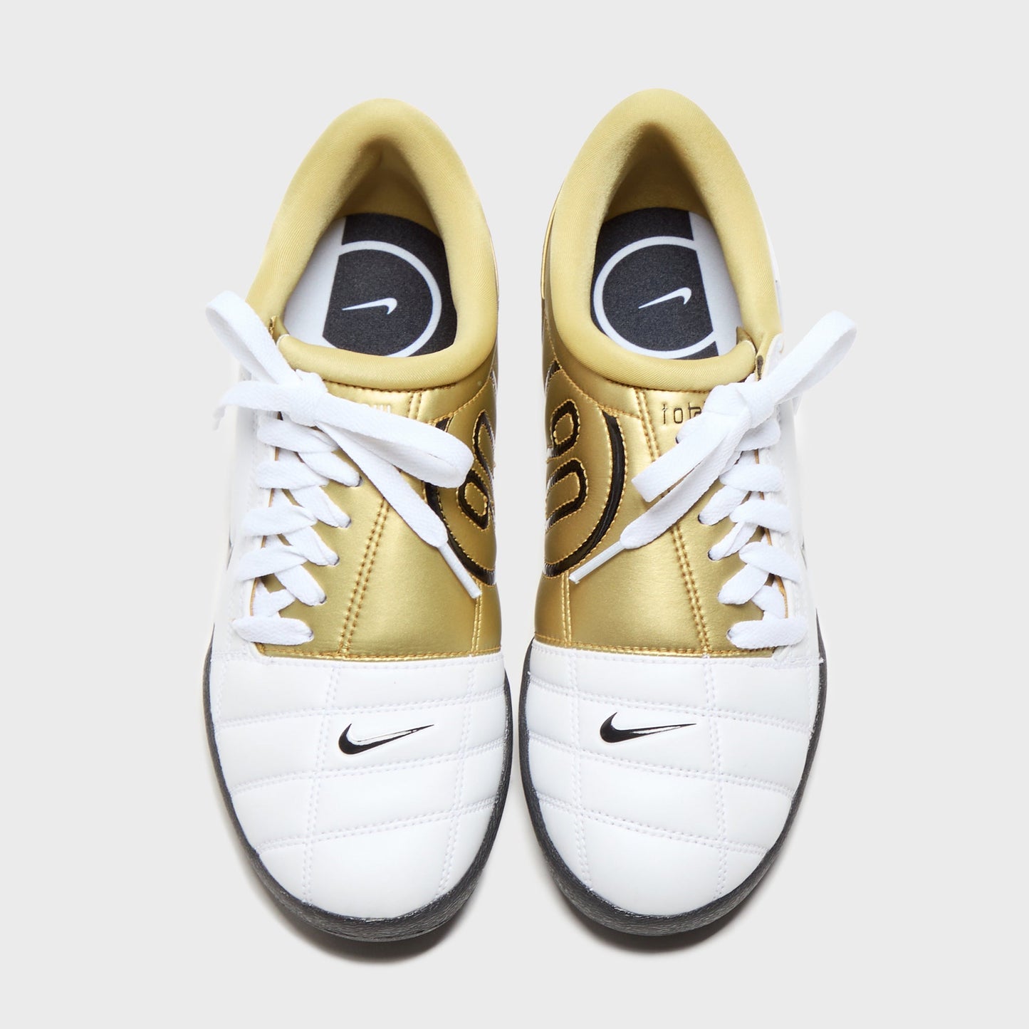 Men Kith Nike T90 SP - White / Black / Metallic Gold