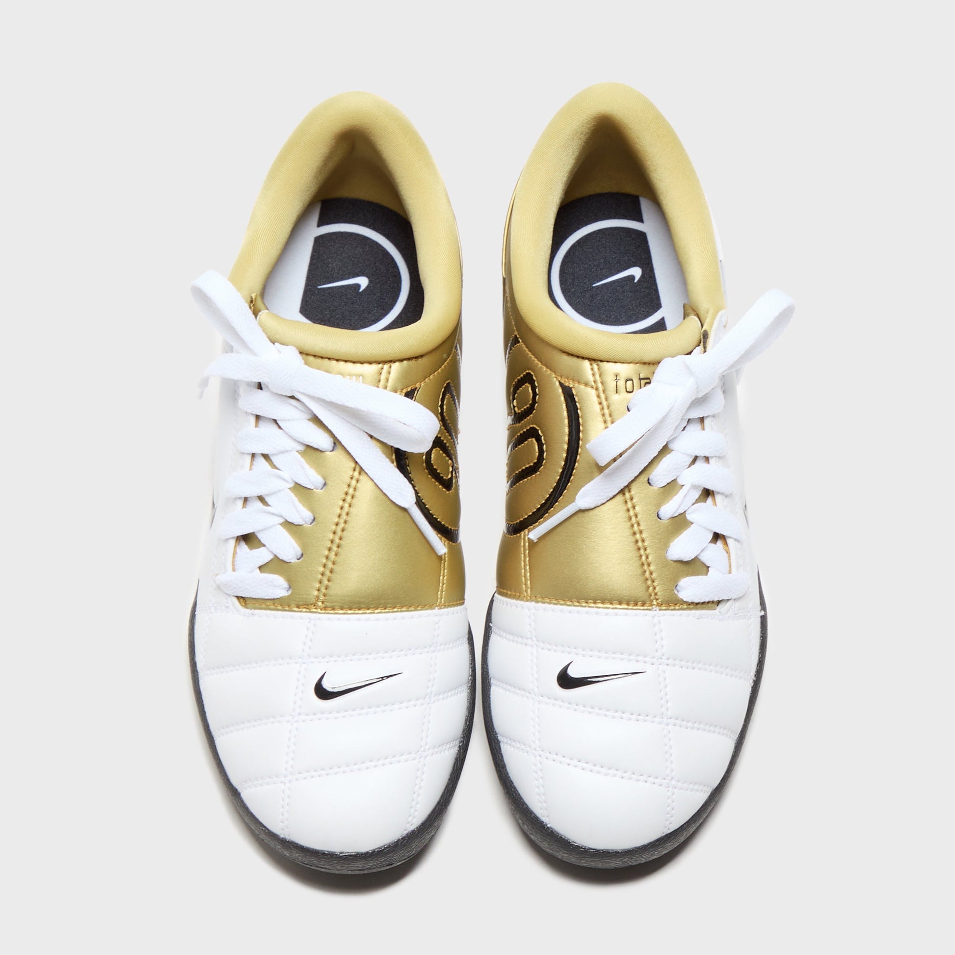 Men Kith Nike T90 SP - White / Black / Metallic Gold