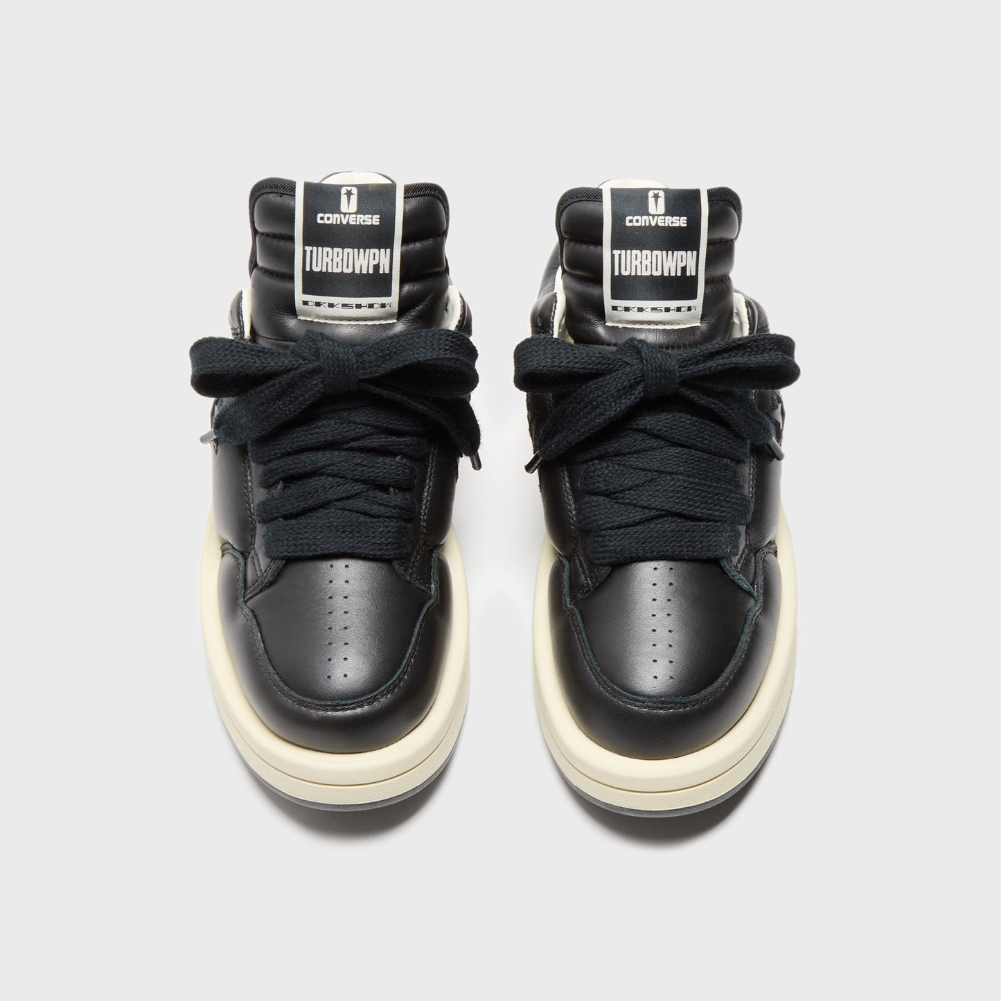 Men Kith Rick Owens x Converse DRKSHDW Turbowpn Ox - Black