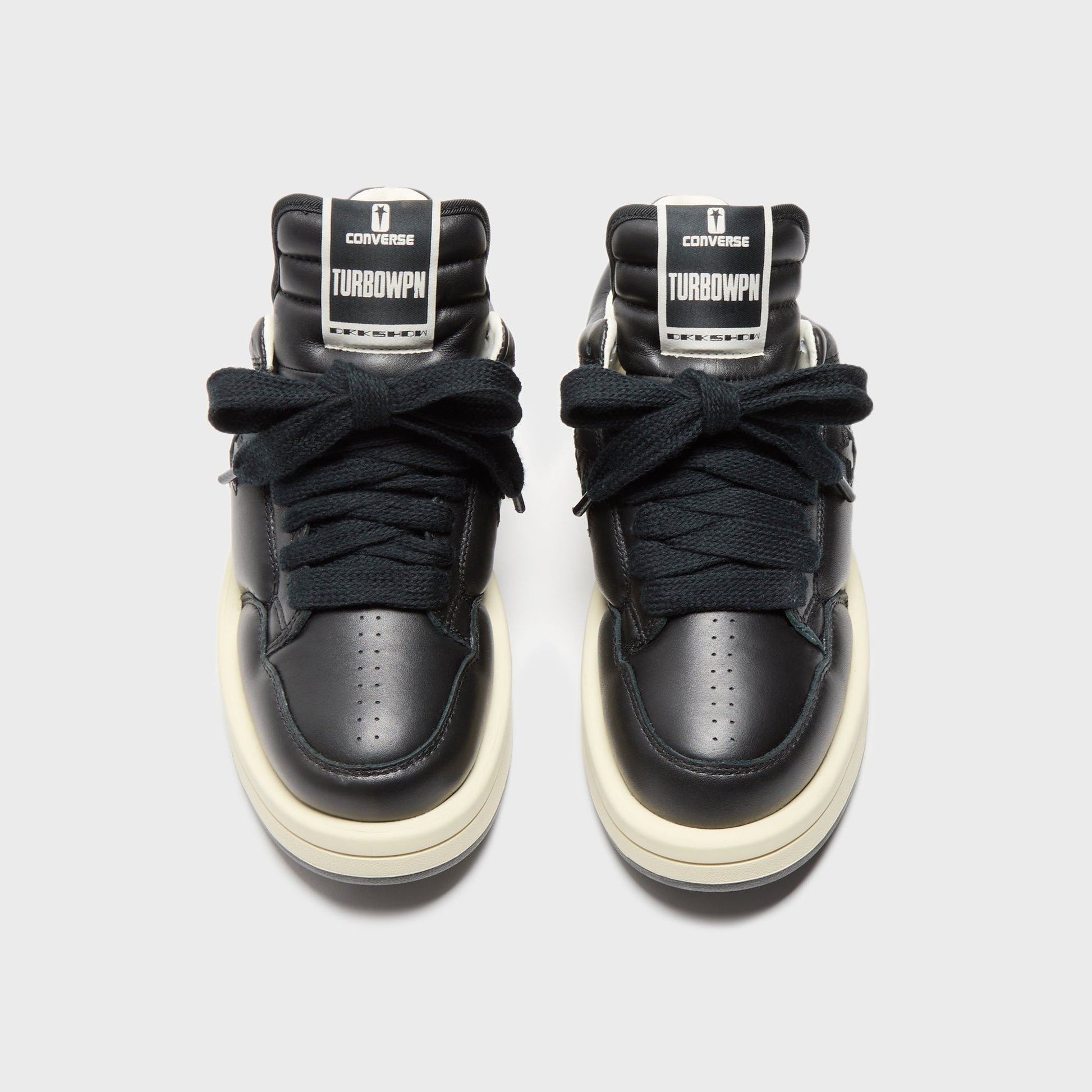 Men Kith Rick Owens x Converse DRKSHDW Turbowpn Ox - Black