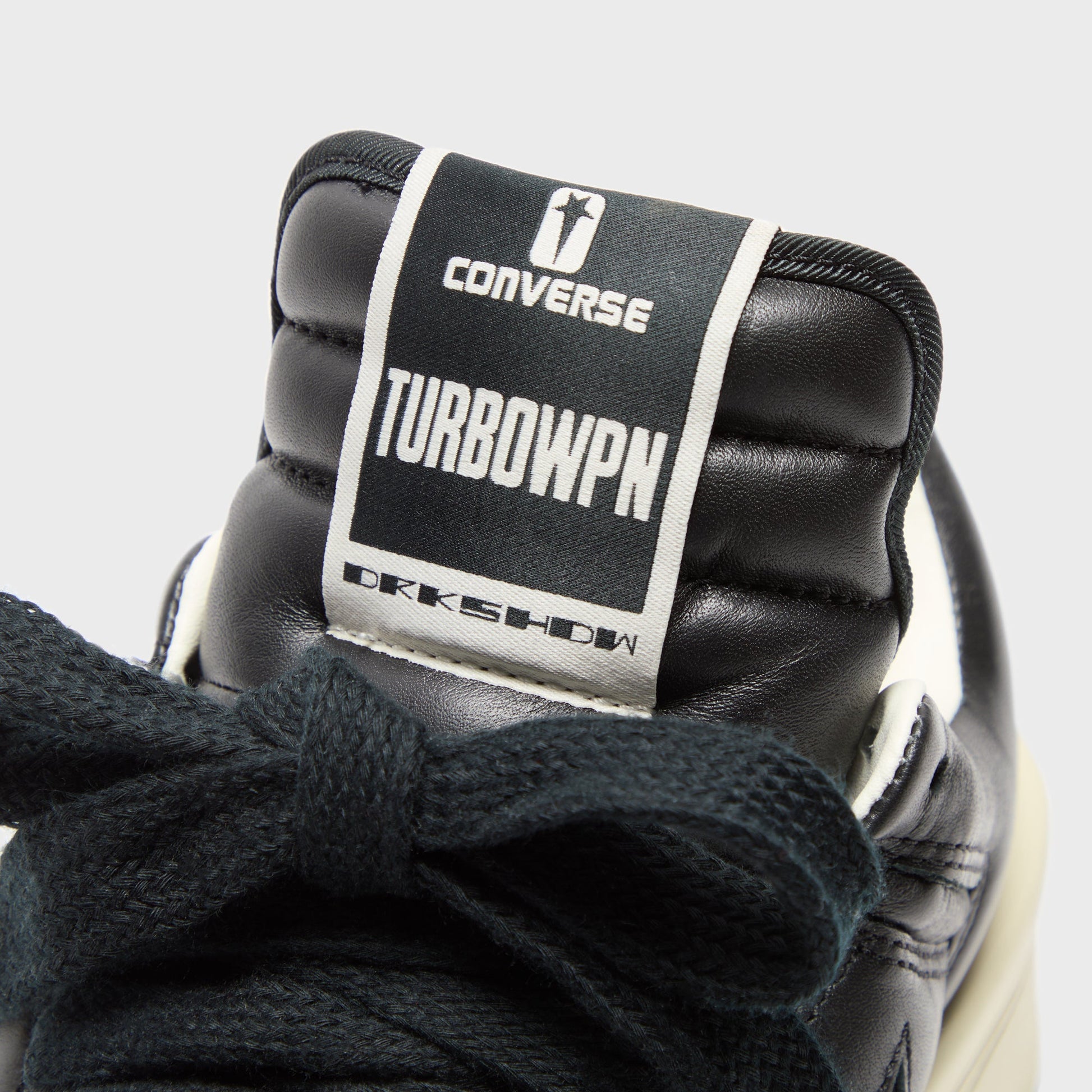 Men Kith Rick Owens x Converse DRKSHDW Turbowpn Ox - Black