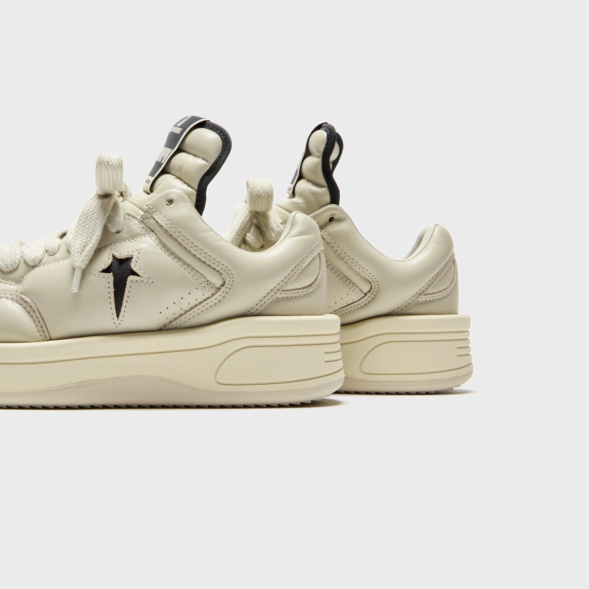 Men Kith Rick Owens x Converse DRKSHDW Turbowpn Ox - Pelican / Black / Cloud Cr
