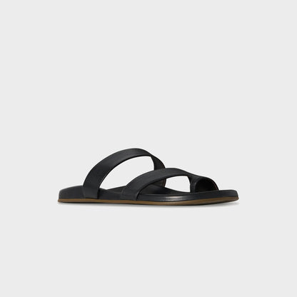 Men Kith The Row Hugh Sandal Grainy Calfskin - Black