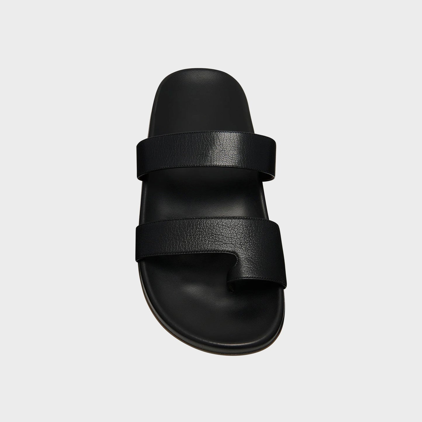 Men Kith The Row Hugh Sandal Grainy Calfskin - Black