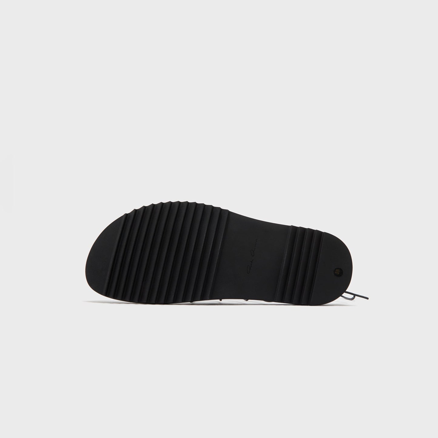Men Kith Rick Owens Web Granola Sandali - Pelle Black