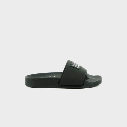 Kids Kith MM6 Maison Margiela Kids PVC Pool Slides - Black