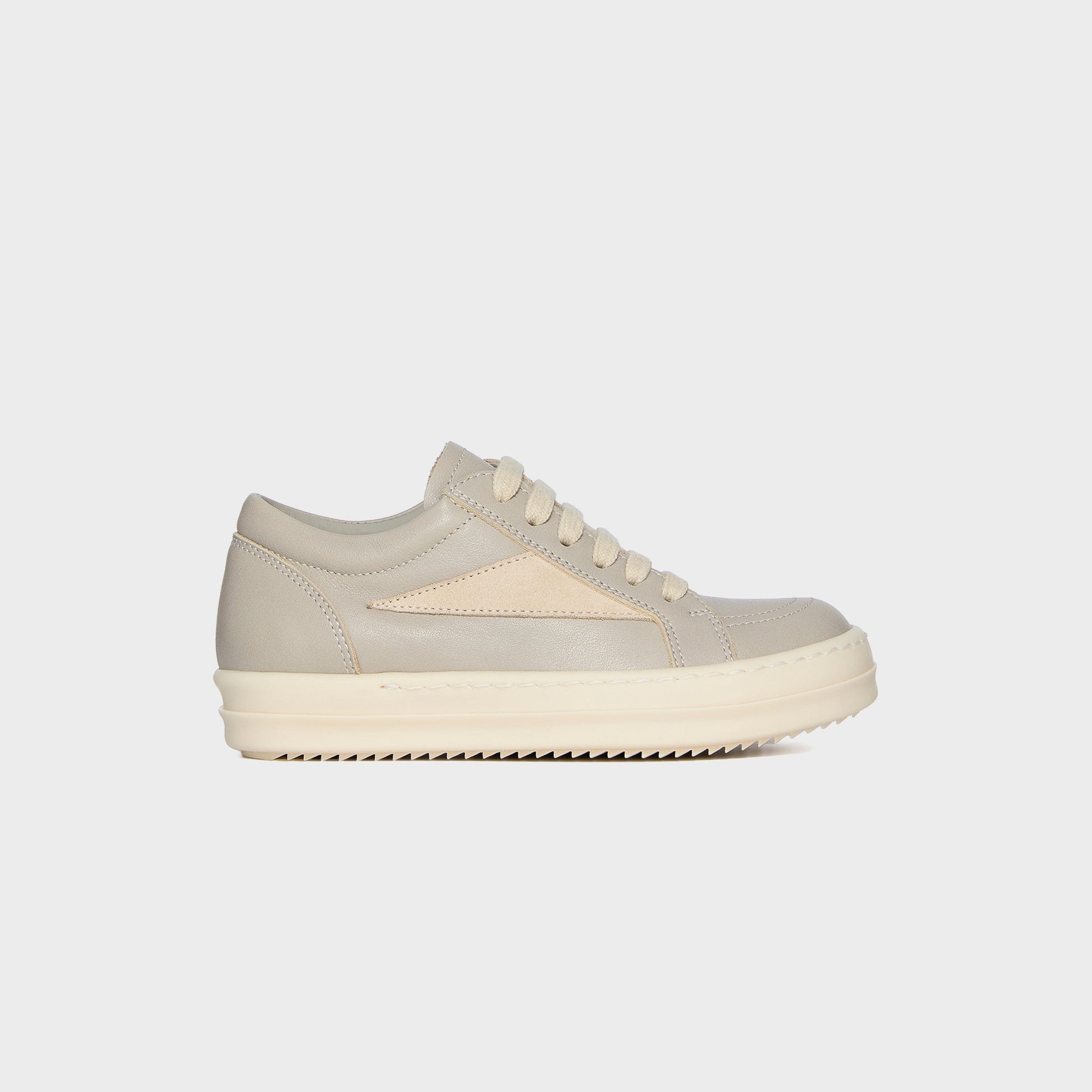 Kids Kith Rick Owens Kids Vintage Sneakers Scarpe in Pelle - Dinge / Milk / Milk