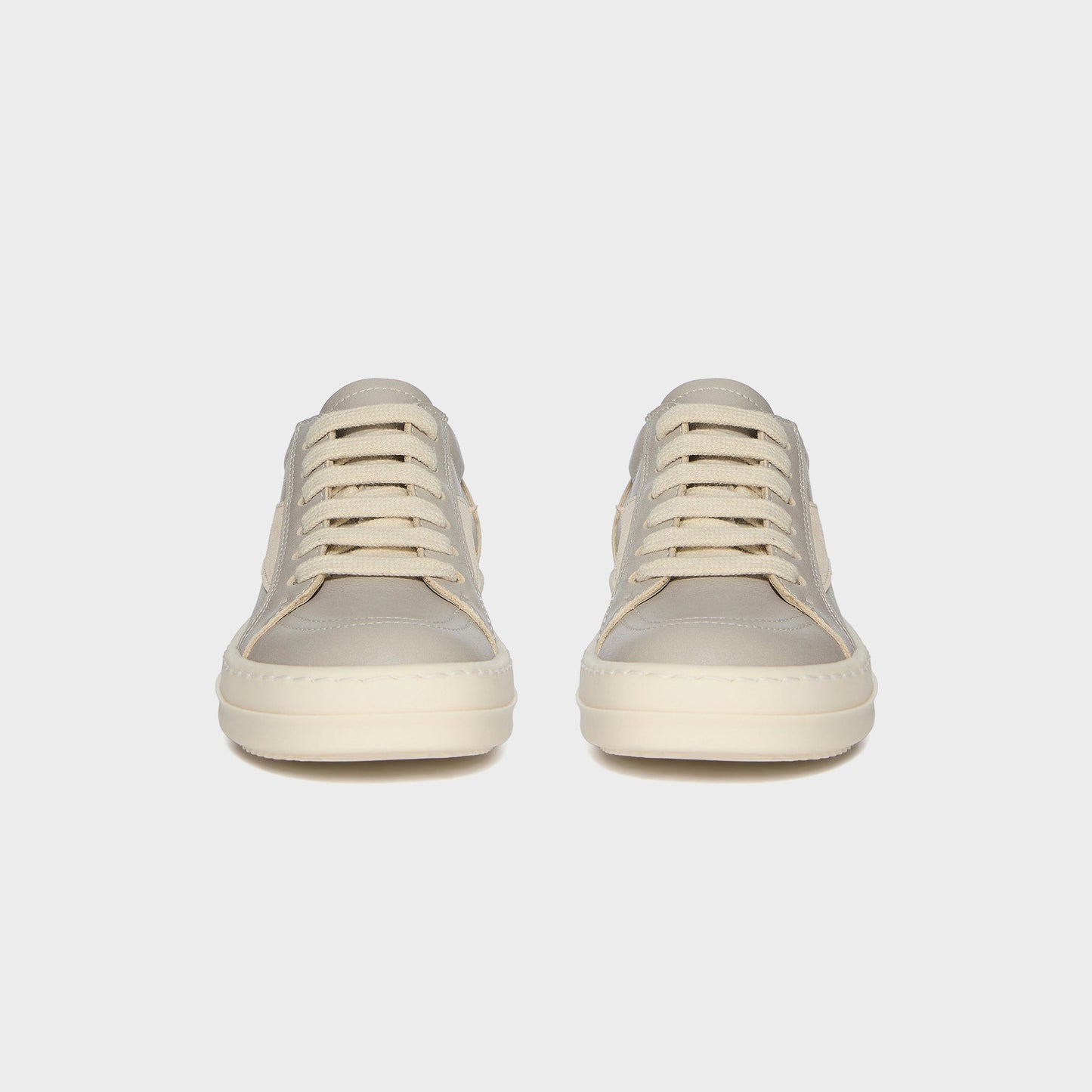 Kids Kith Rick Owens Kids Vintage Sneakers Scarpe in Pelle - Dinge / Milk / Milk