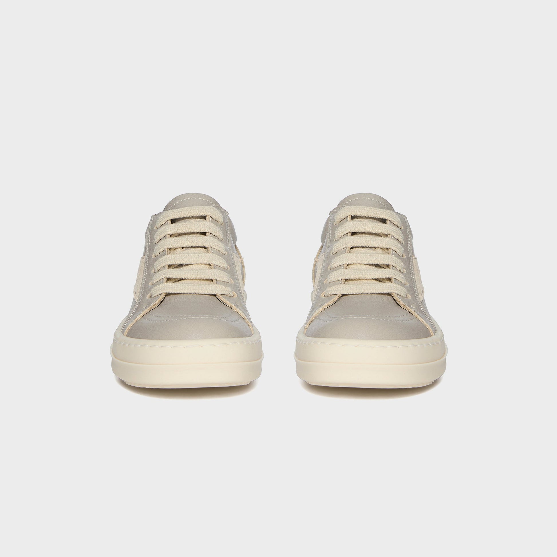 Kids Kith Rick Owens Kids Vintage Sneakers Scarpe in Pelle - Dinge / Milk / Milk