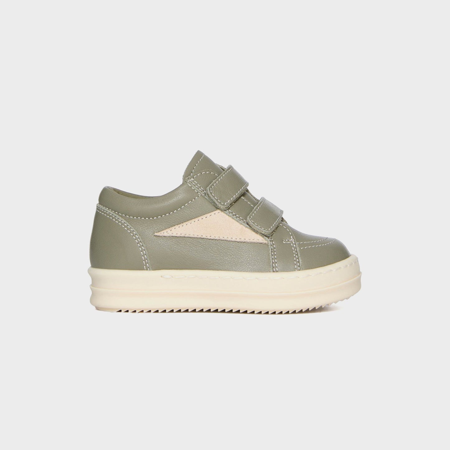 Kids Kith Rick Owens Baby Vintage Sneakers Scarpe in Pelle - Dinge / Milk / Milk