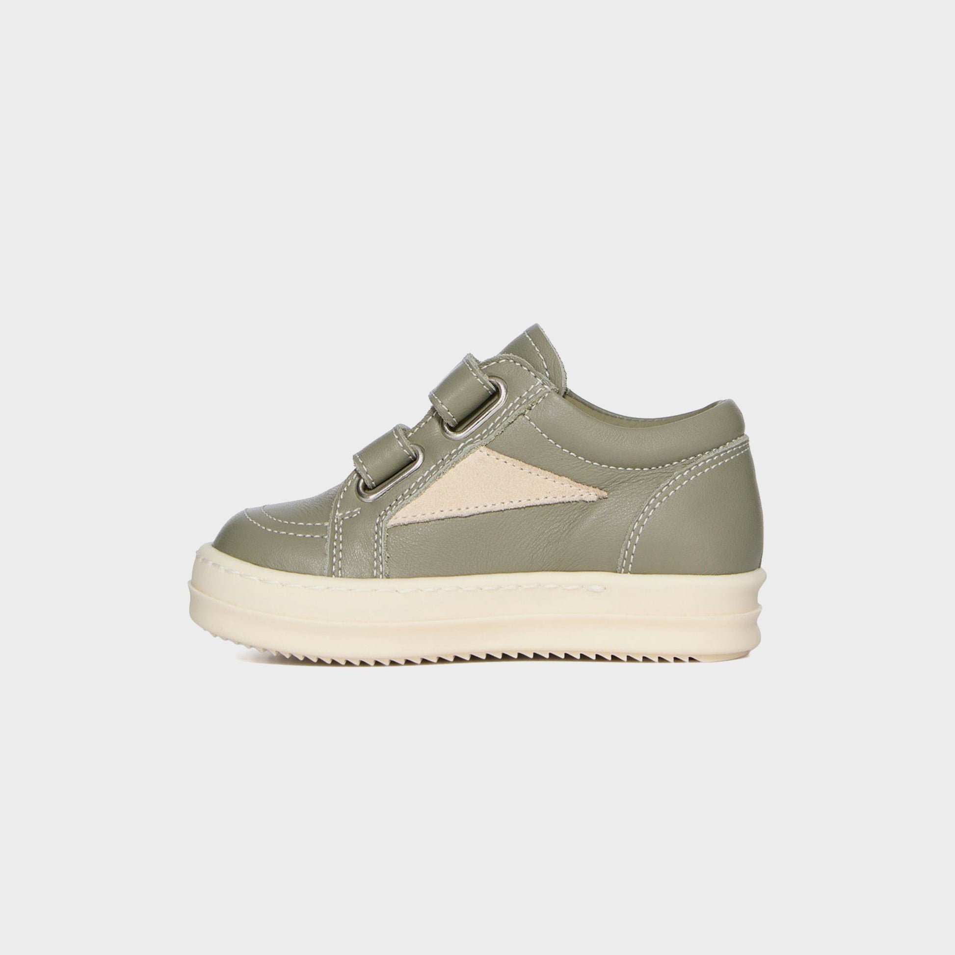 Kids Kith Rick Owens Baby Vintage Sneakers Scarpe in Pelle - Dinge / Milk / Milk