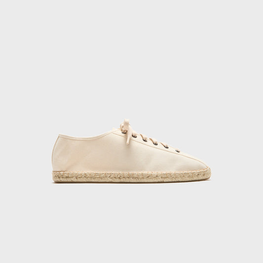 Men Kith Lemaire Linoleum Laced Espadrilles - Off White