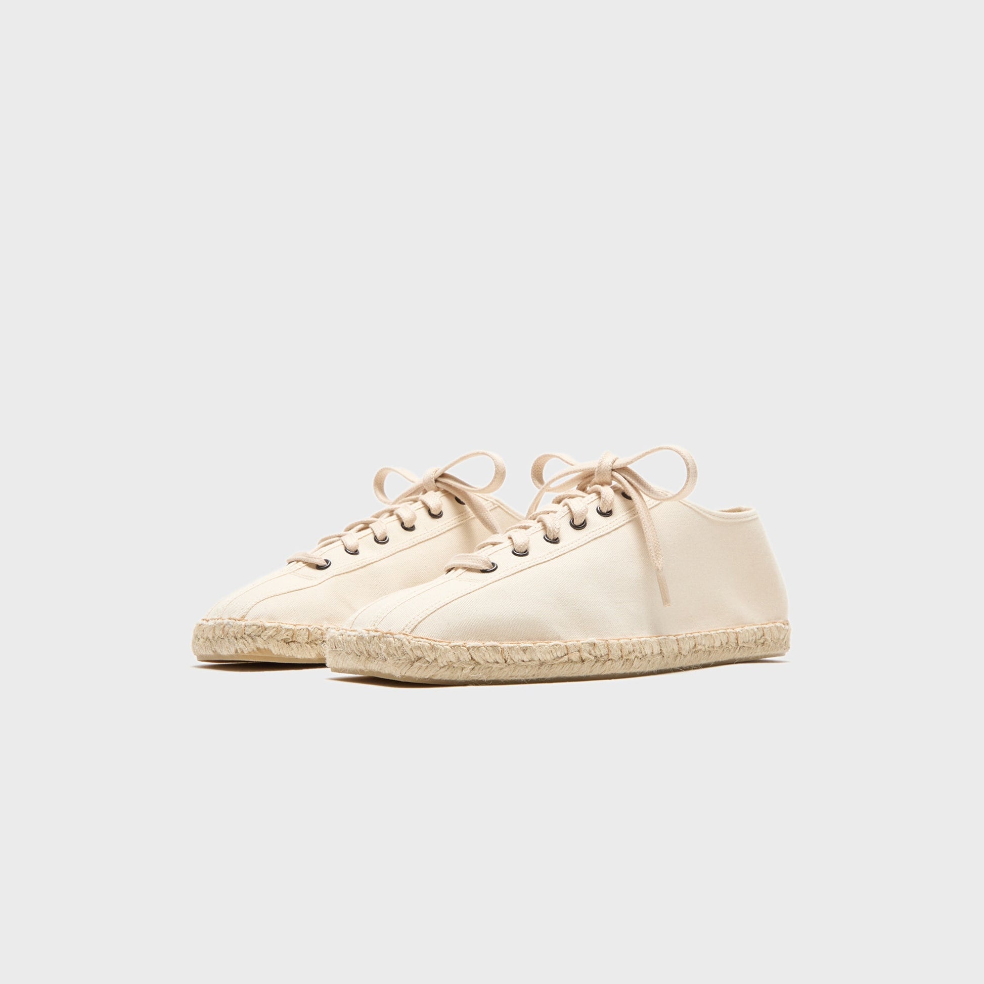 Men Kith Lemaire Linoleum Laced Espadrilles - Off White