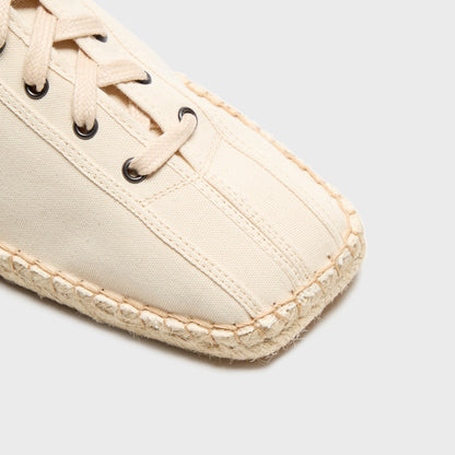 Men Kith Lemaire Linoleum Laced Espadrilles - Off White