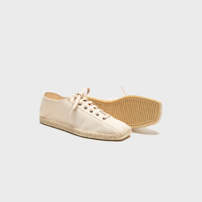 Men Kith Lemaire Linoleum Laced Espadrilles - Off White