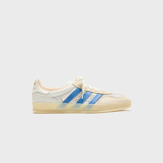 Men Kith adidas Gazelle Indoor - Off White / Focus Blue / Warm Vanilla