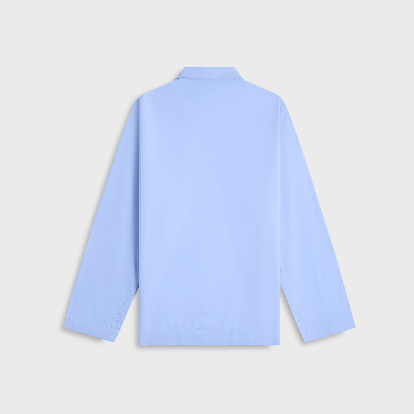 Men Kith Tekla Poplin Long Sleeve Pyjama Shirt - Solid Cornflower
