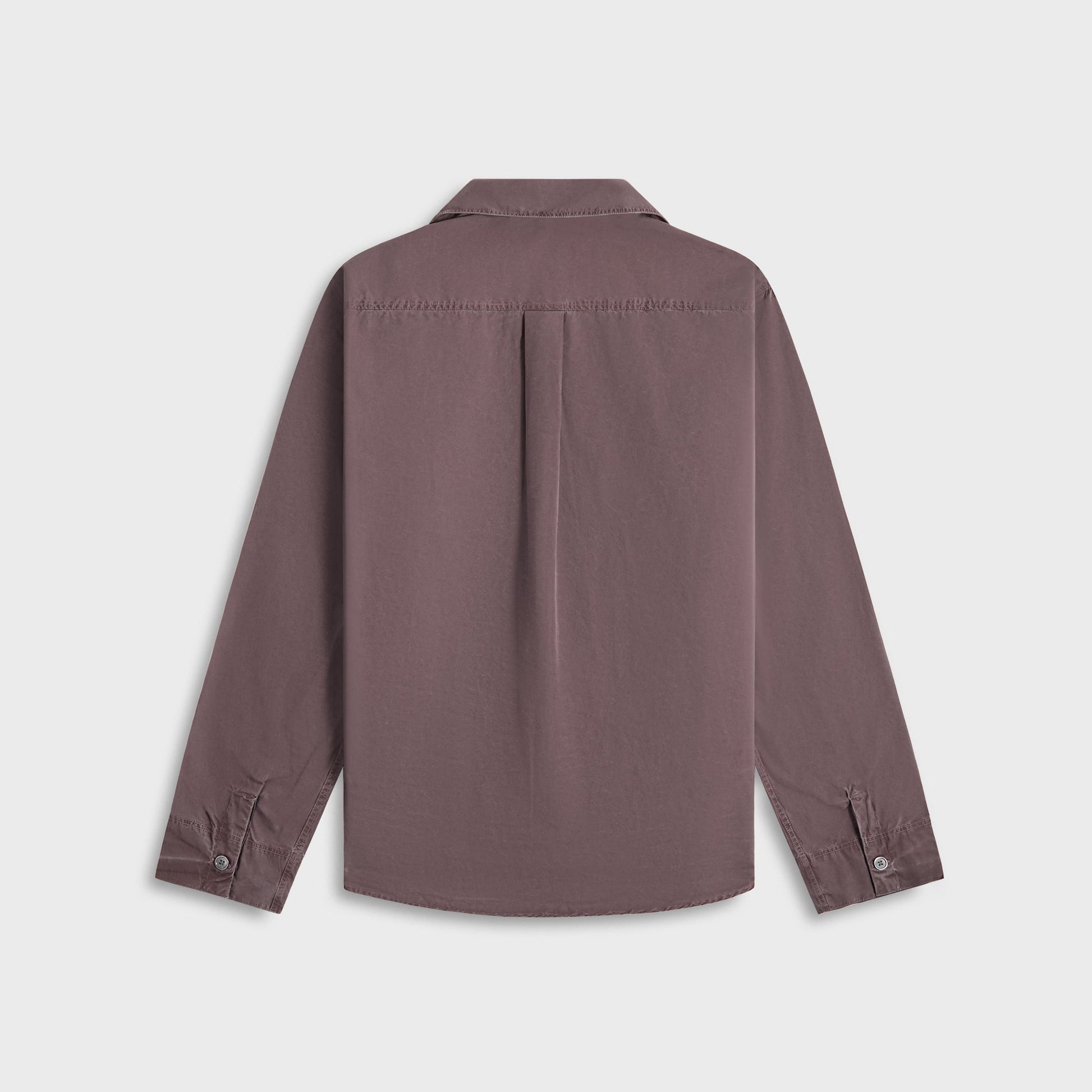 Men Kith Our Legacy Funnel Shirt - Charcoal Bordeaux