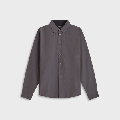 Men Kith Our Legacy Beyond Shirt - Charcoal Bordeaux