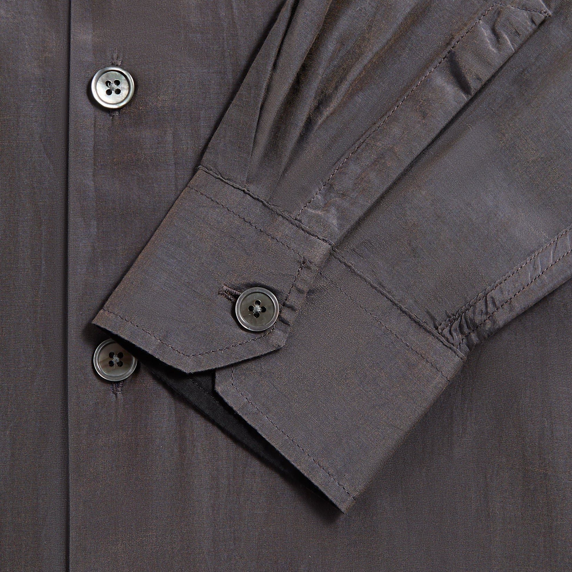 Men Kith Our Legacy Beyond Shirt - Charcoal Bordeaux