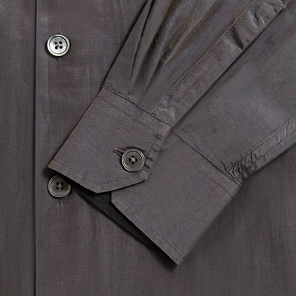 Men Kith Our Legacy Beyond Shirt - Charcoal Bordeaux