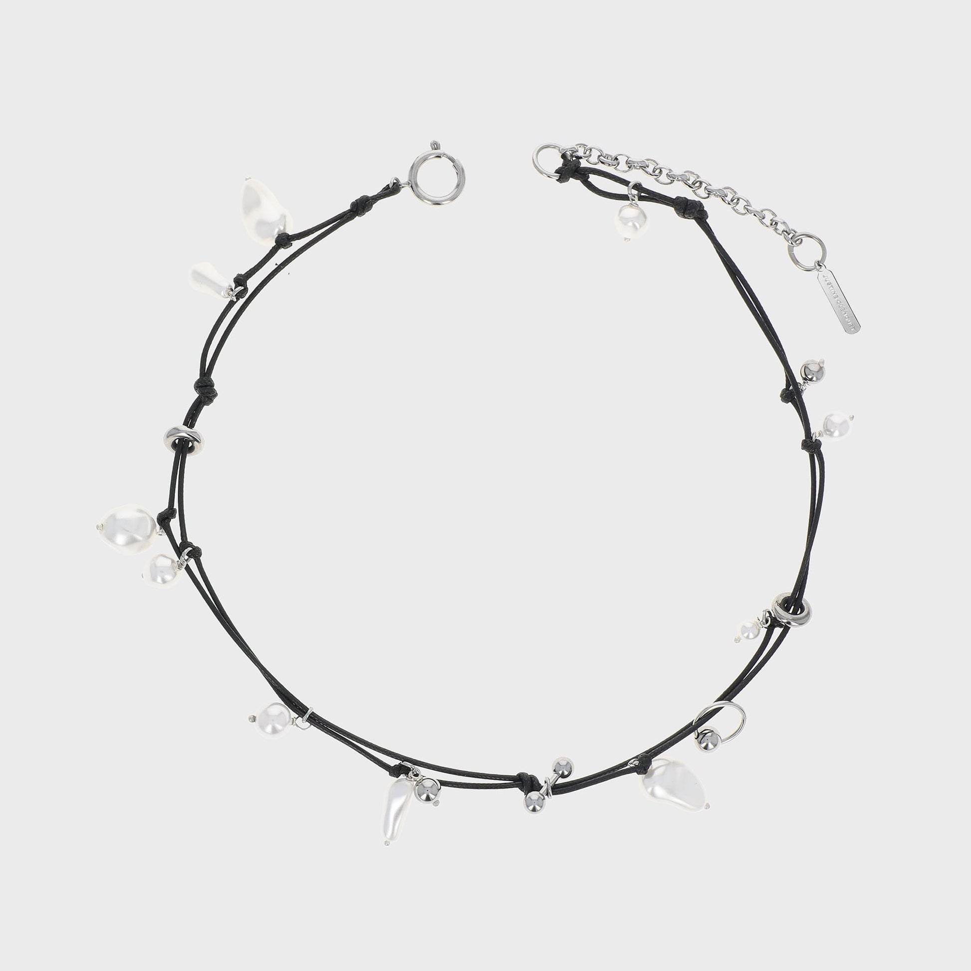 Women Kith Justine Clenquet Stella Necklace - Black