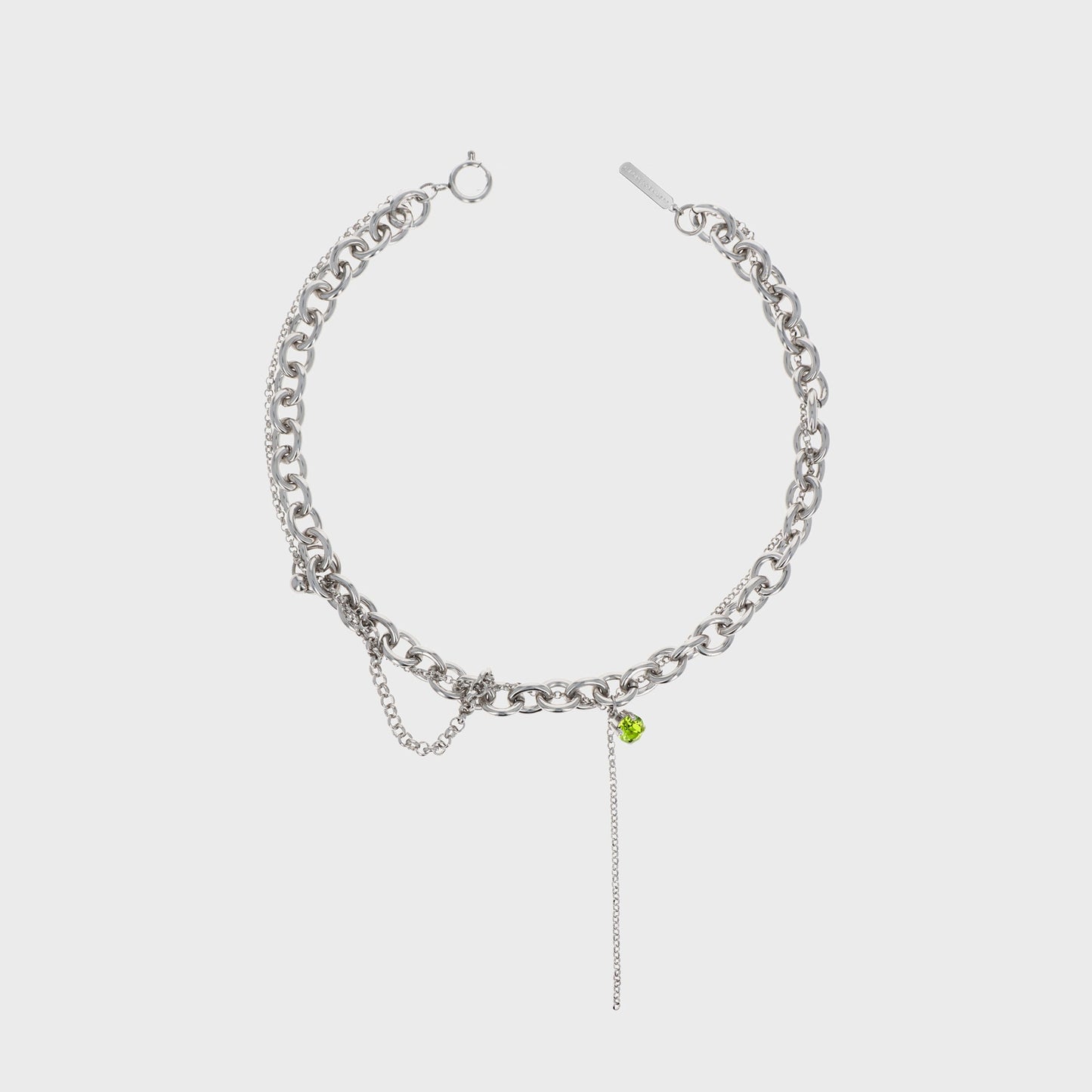 Women Kith Justine Clenquet Lucy Necklace - Acid Green