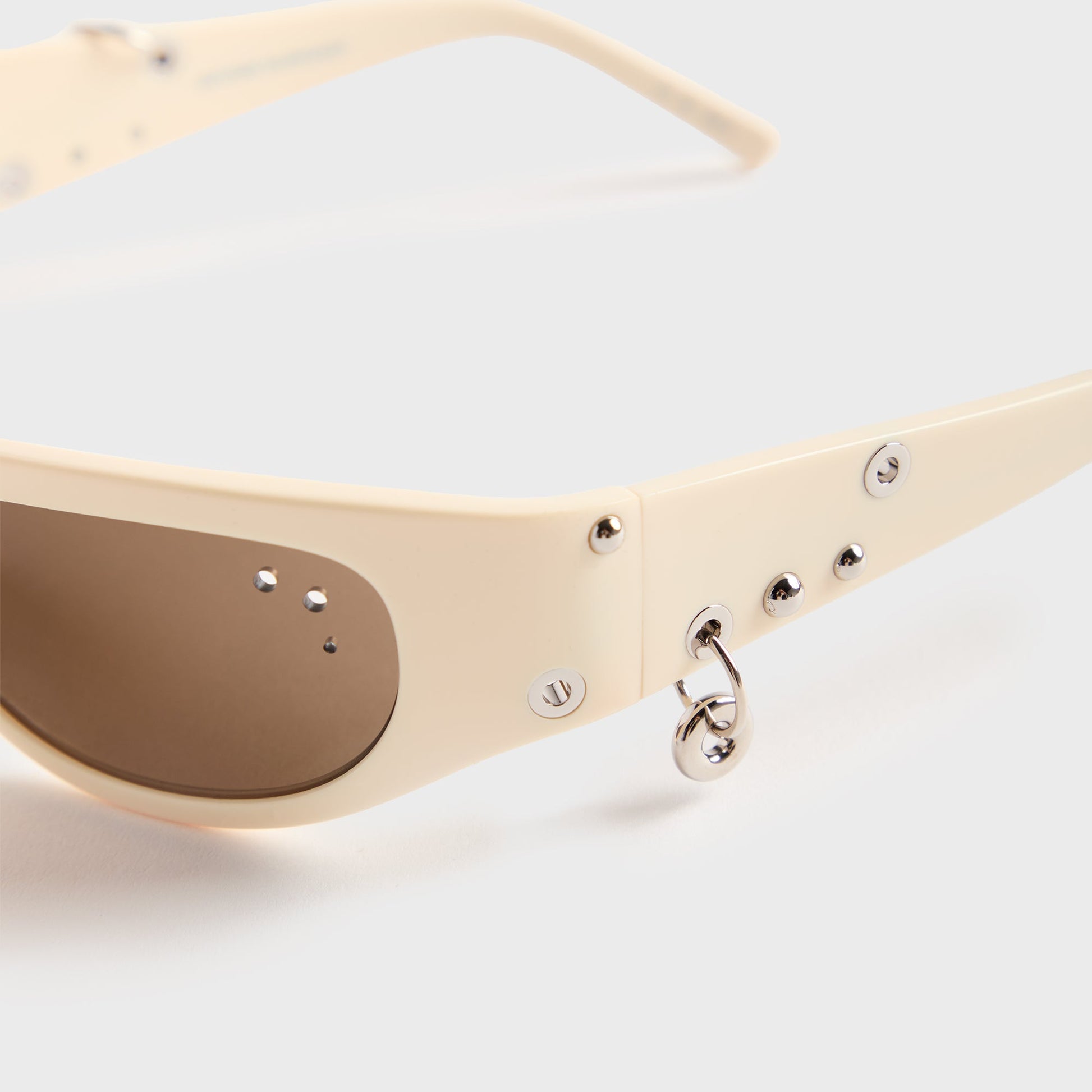Women Kith Justine Clenquet Clara Sunglasses - Beige