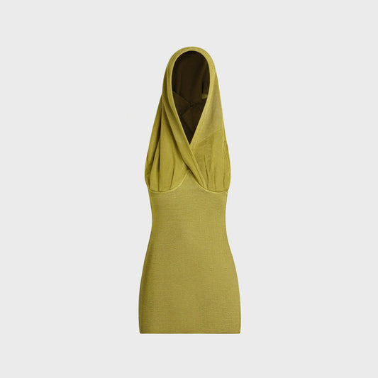 Women Kith Isa Boulder Lowhood Mini Dress - Olive
