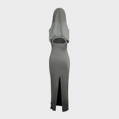Women Kith Isa Boulder Lowhood Maxi Dress - Silver Slate