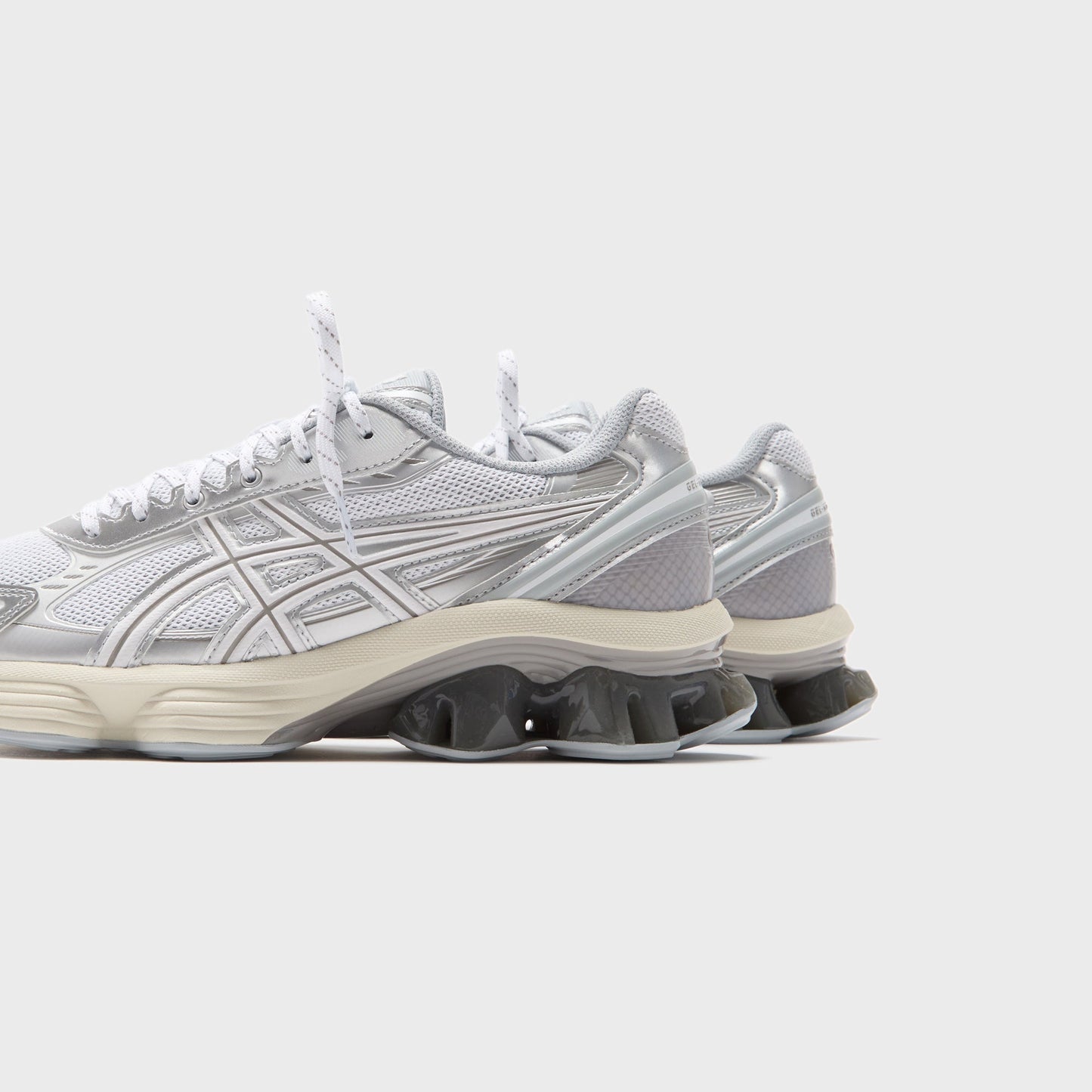Men Kith ASICS Gel-Kinetic Fluent - White / White
