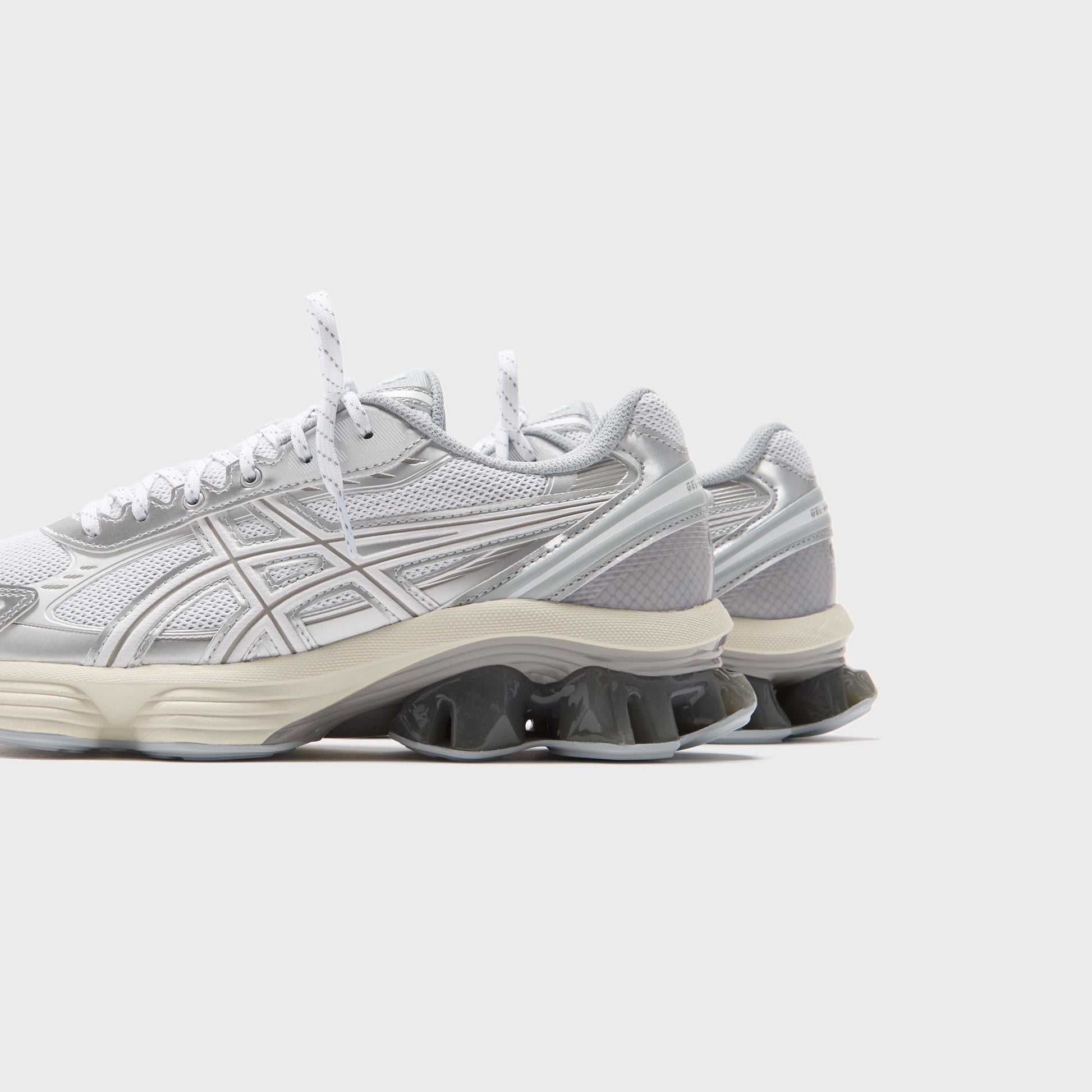 Men Kith ASICS Gel-Kinetic Fluent - White / White