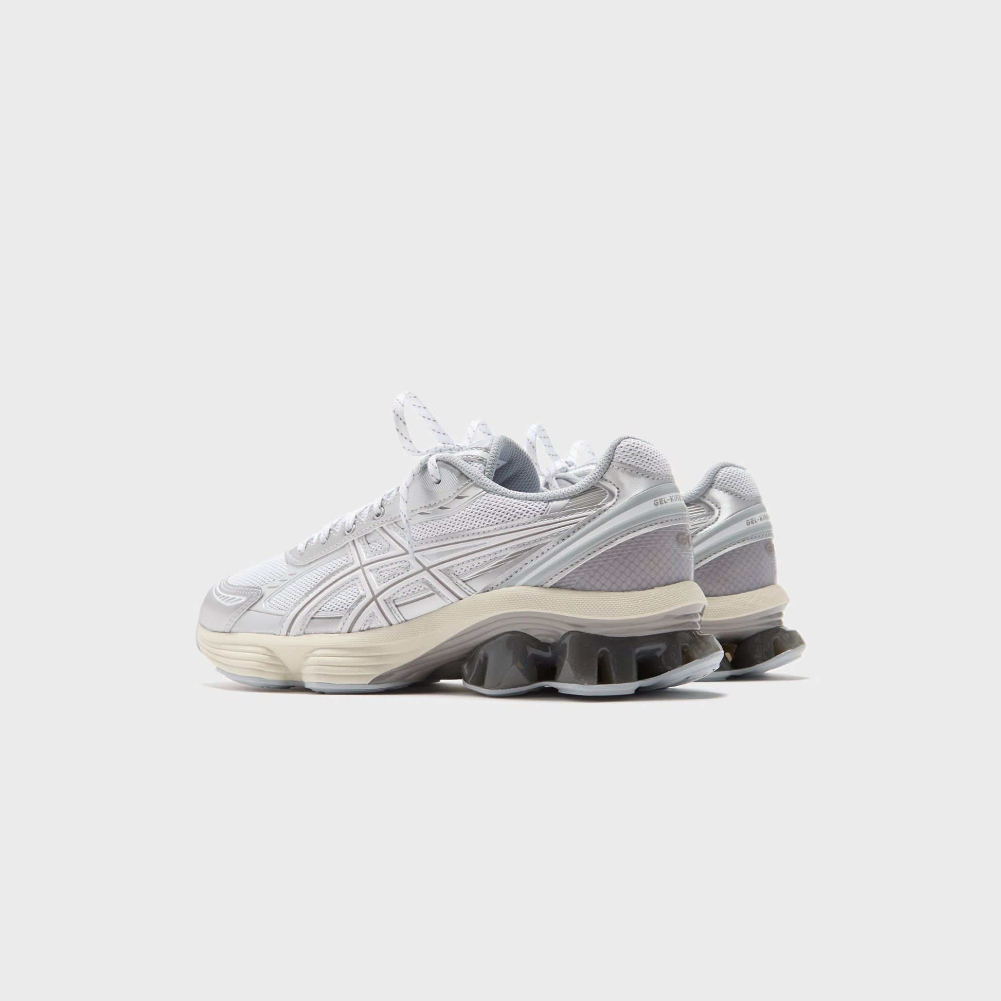 Men Kith ASICS Gel-Kinetic Fluent - White / White