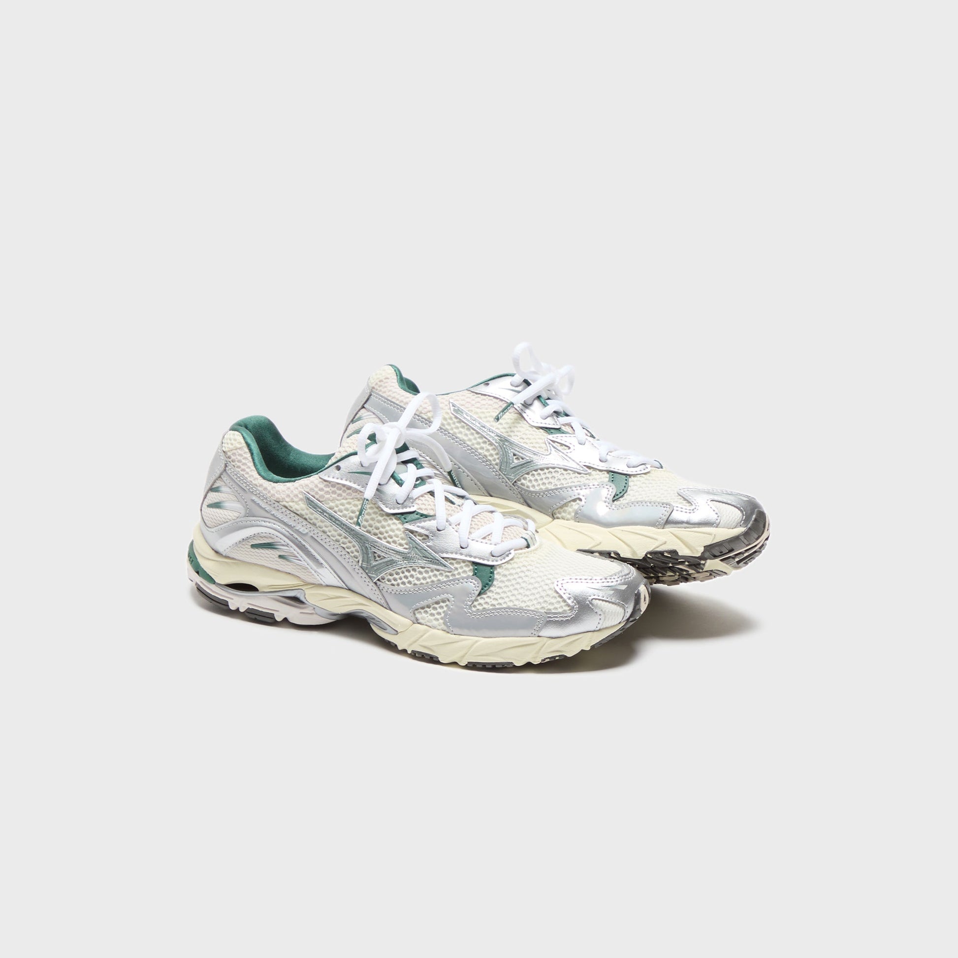 Men Kith Mizuno Wave Rider 10 - Snow White / Slate