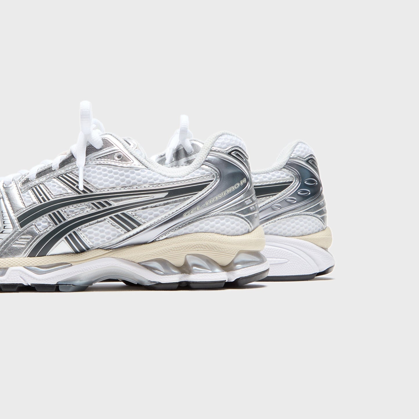 Men Kith ASICS Gel-Kayano 14 - White / Graphite Grey