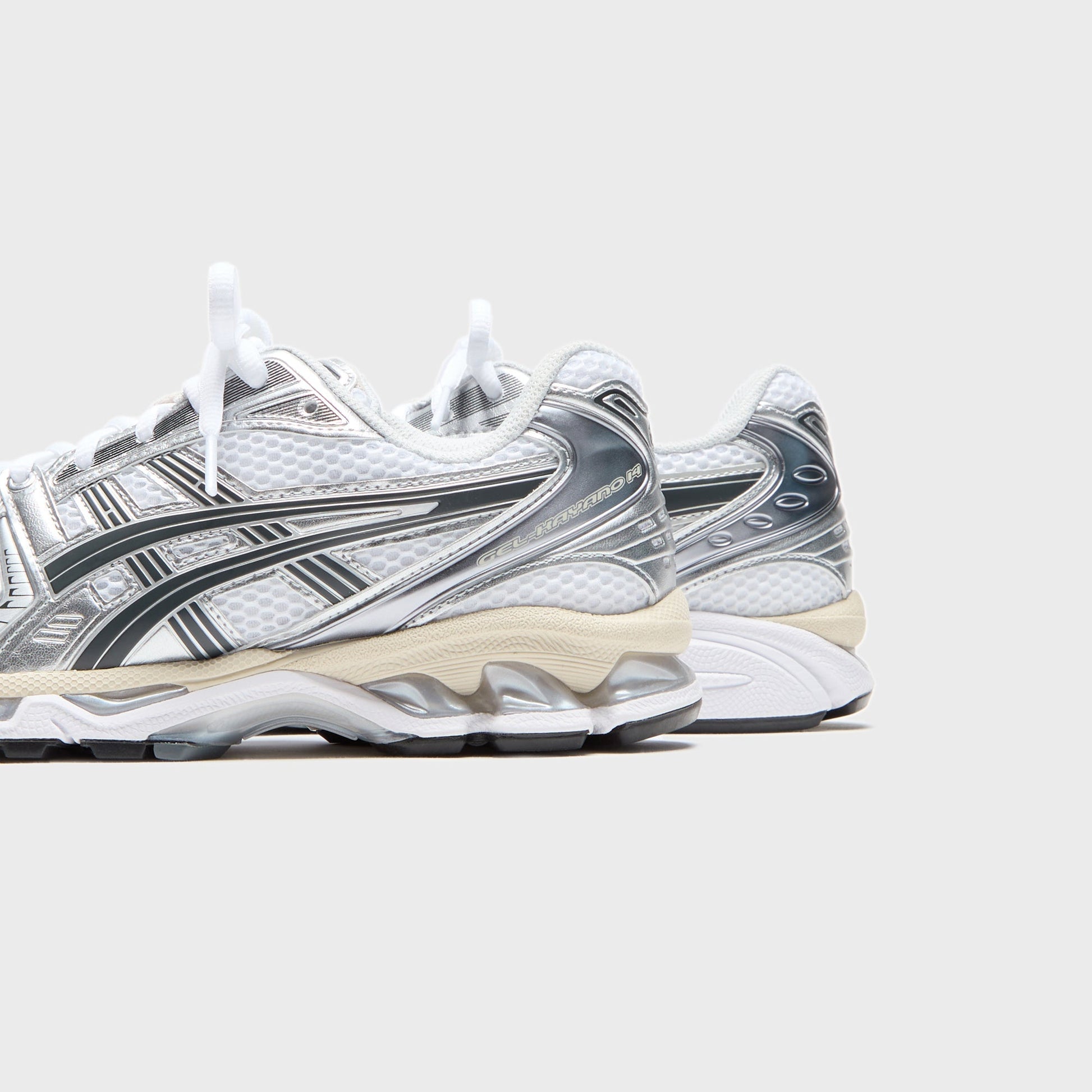 Men Kith ASICS Gel-Kayano 14 - White / Graphite Grey