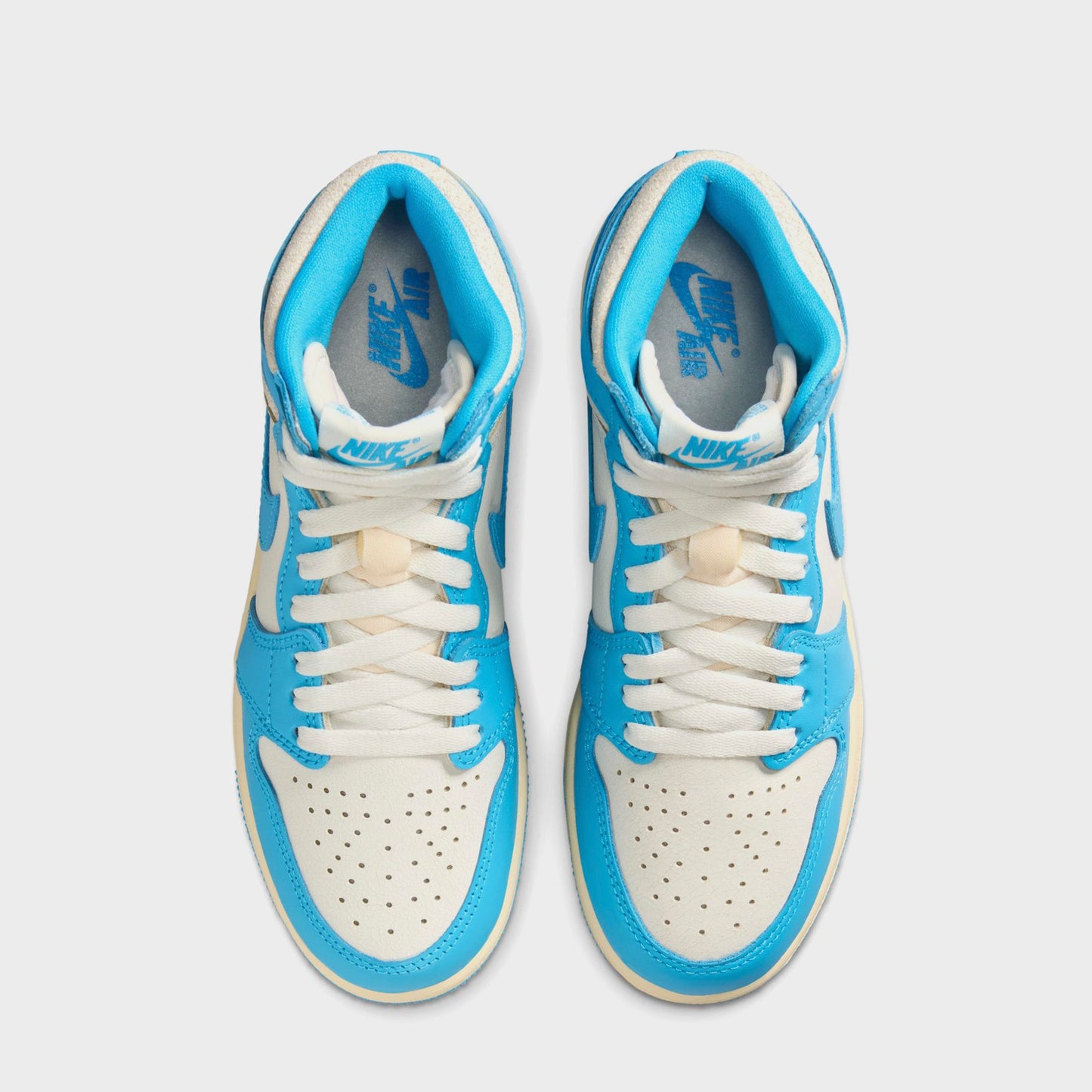 Kids Kith Jordan GS Air Jordan 1 Retro High OG - Dark Powder Blue / Blue / Sail