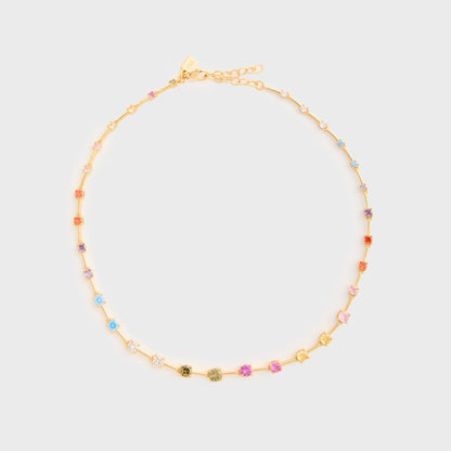 Women Kith Crystal Haze Astro Rainbow Necklace - Multi