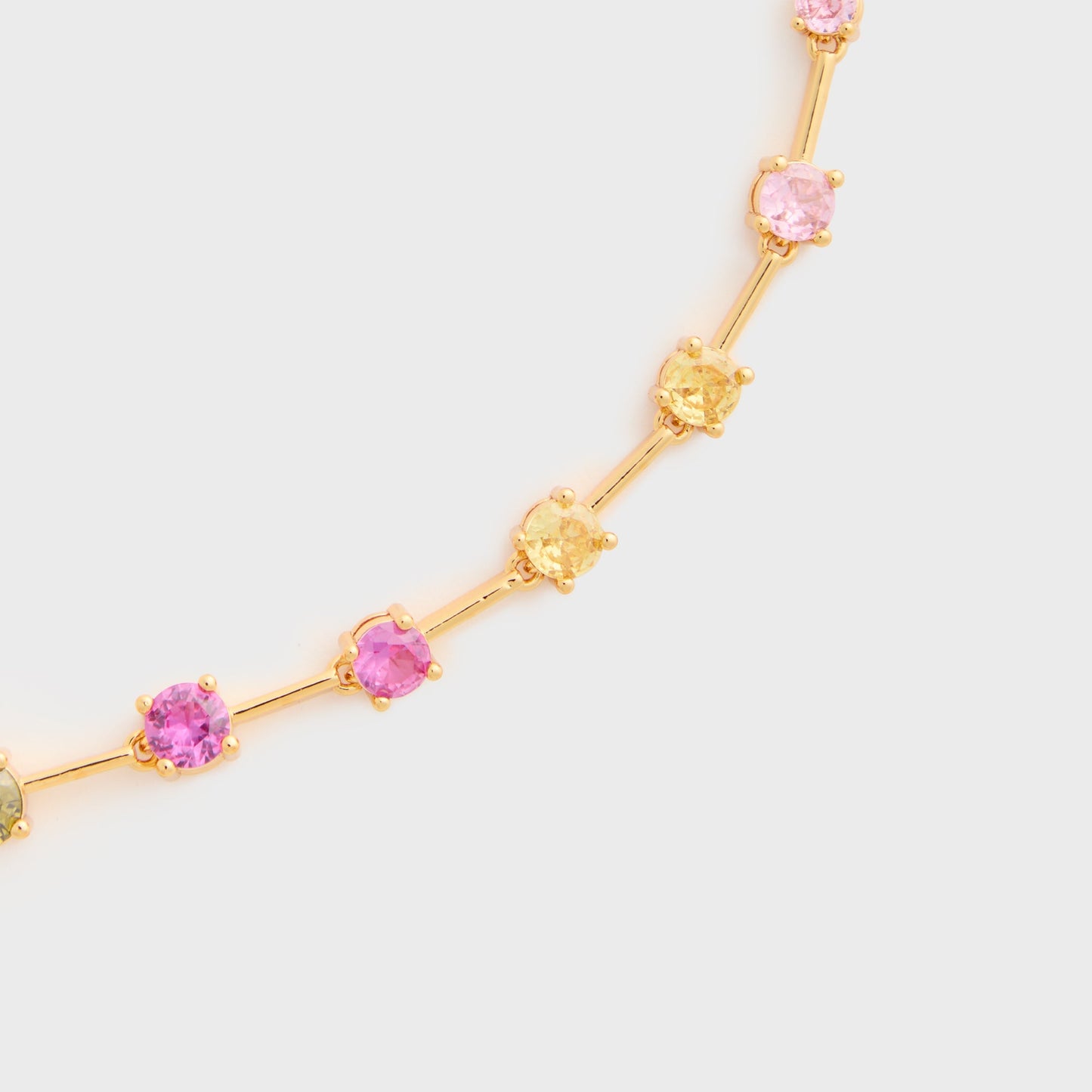Women Kith Crystal Haze Astro Rainbow Necklace - Multi