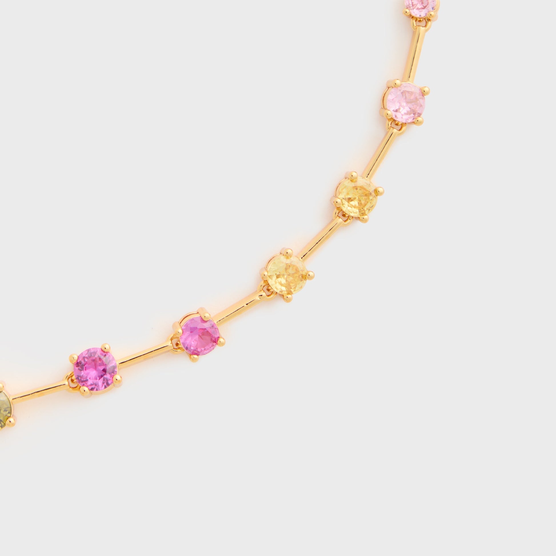 Women Kith Crystal Haze Astro Rainbow Necklace - Multi