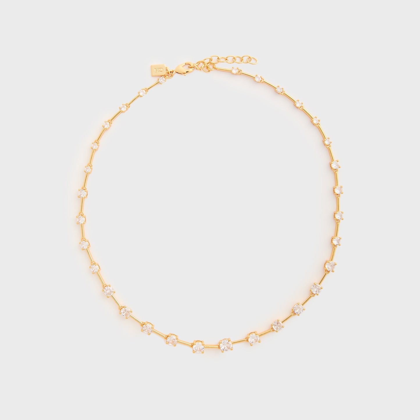 Women Kith Crystal Haze Astro Necklace - Gold