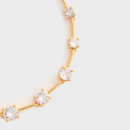 Women Kith Crystal Haze Astro Bracelet - Gold