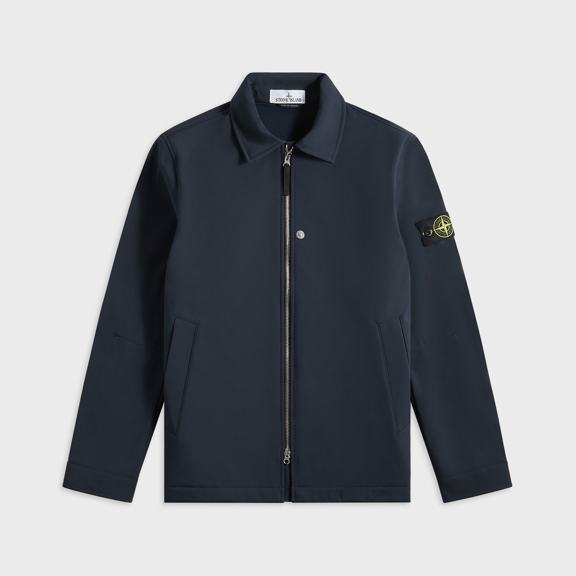 Men Kith Stone Island Jacket - Navy Blue