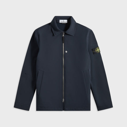 Men Kith Stone Island Jacket - Navy Blue