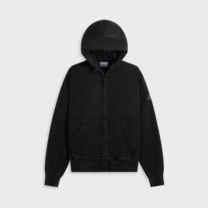 Men Kith Stone Island Hoodie Sweater - Black