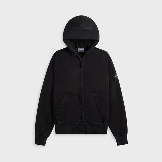 Men Kith Stone Island Hoodie Sweater - Black