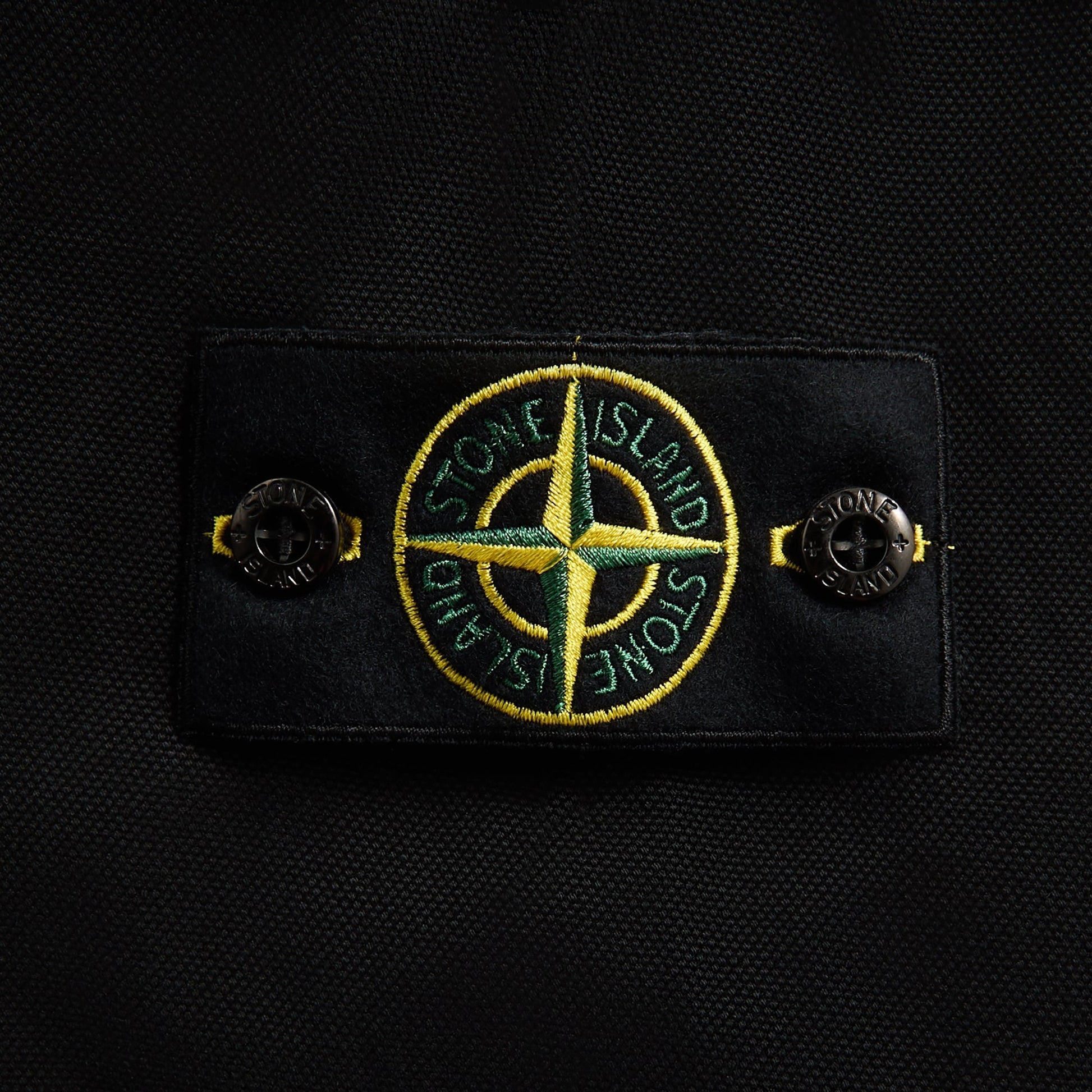 Men Kith Stone Island Hoodie Sweater - Black