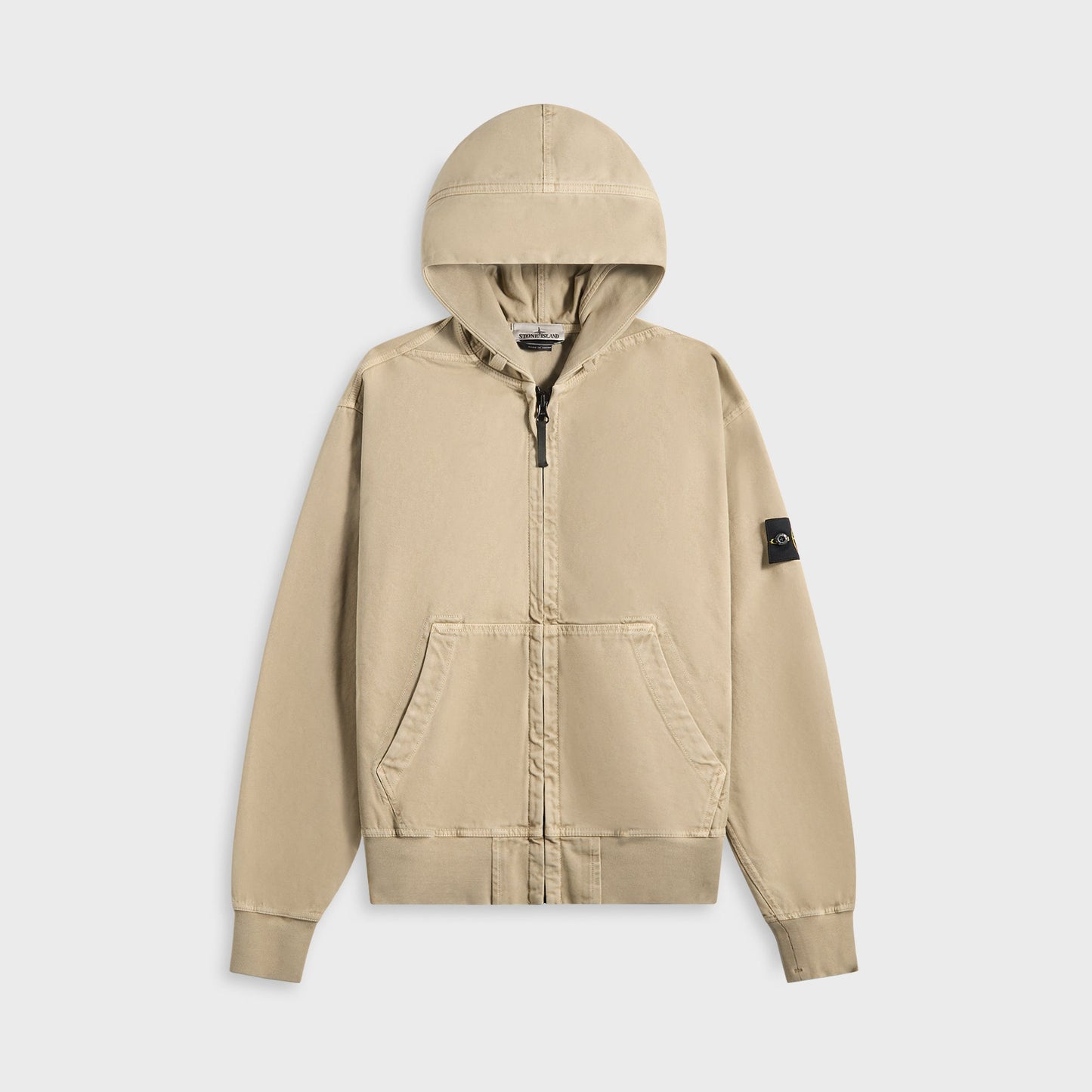 Men Kith Stone Island Hoodie Sweater - Desert