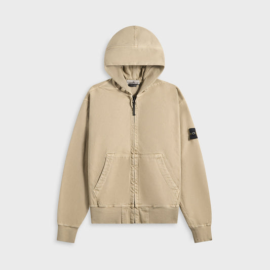 Men Kith Stone Island Hoodie Sweater - Desert